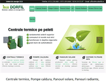 Tablet Screenshot of ecodorfil.ro